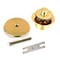 Watco 1.865 in. Overall Dia. x 11.5 Threads x 1.25 in. Lift-Turn Trim Kit, Brass 58290-PB - alternate 1